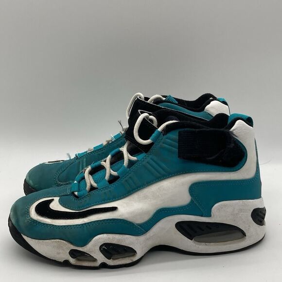 Mens Size 8 Nike Air Griffey Max 1 Aquamarine Basketball Sneaker Shoe DQ8578-300 - Picture 4 of 10